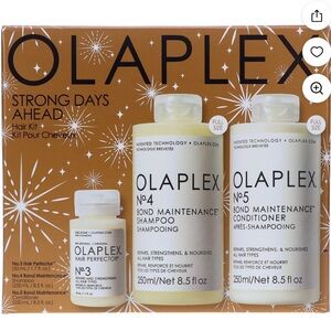 OLAPLEX Bond Maintenance Hair Care Trio in Gold